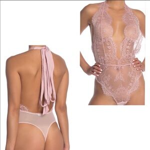 Free People Showoff Bodysuit, Ballet Combo, NWT